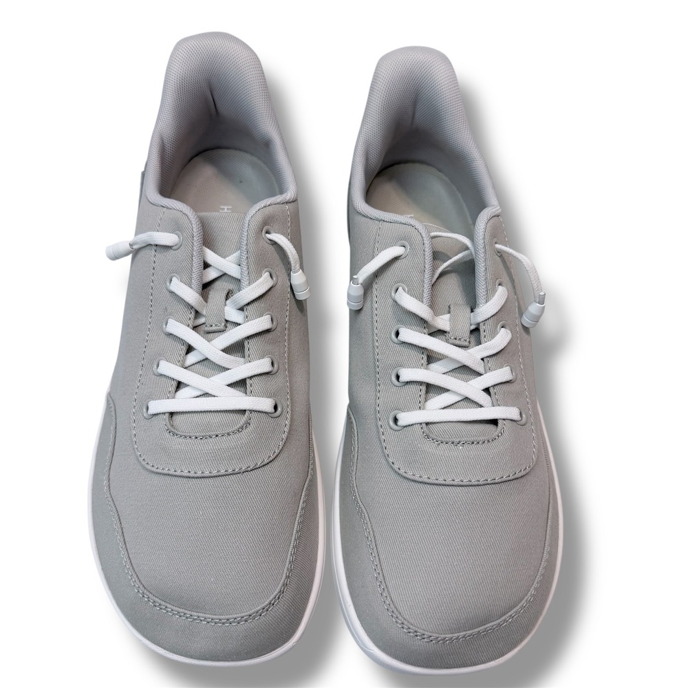 Hobibear Clover Barefoot Sneakers Mens 10.5 Gray Minimalist Zero Drop Wide Toe